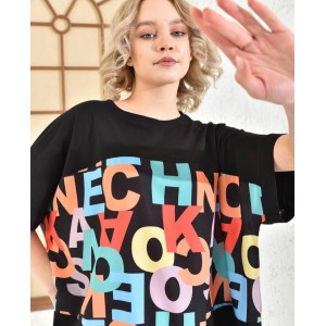 Digital Baskılı Oversize Tişörtler | Miss Nish